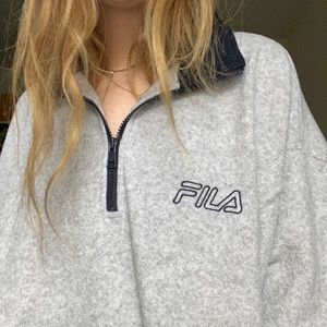 Vintage FILA Oversized Fleece Pulloever